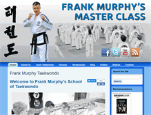 Tablet Screenshot of frankmurphysmasterclass.com